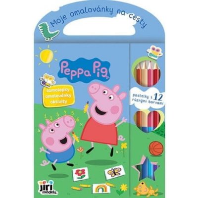 Moje omalovánky na cesty Prasátko Peppa – Hledejceny.cz