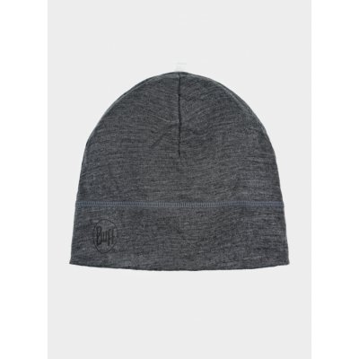 Buff Čepice Lightweight Merino Wool Hat solid grey