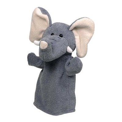 Maňásek na ruku plyš – slon – Sleviste.cz