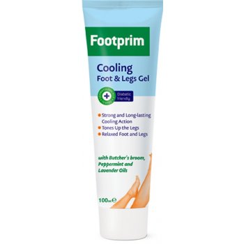 FootPrim Cooling Foot & Legs Gel chladivý gel na chodidla a nohy 100 ml