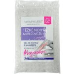 Vivaco VivaPharm sůl Magnesium TĚŽKÉ NOHY a KŘEČOVÉ ŽÍLY 1000 g – Hledejceny.cz