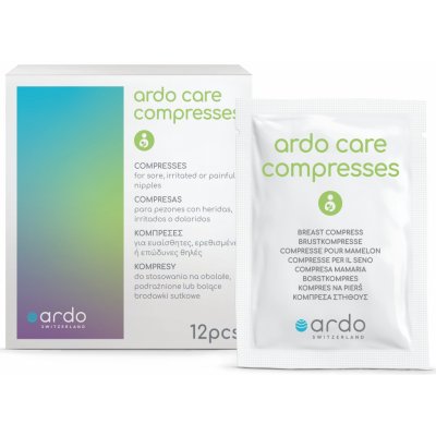 Ardo Care Compresses léčivé hydrogelové polštářky na prsa 12 ks