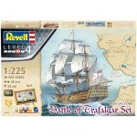 Revell Gift-Set loď 05767 Battle of Trafalgar 1:225 – Zboží Dáma