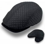 Krumlovanka Zimní černá nepromokavá pánská bekovka skryté klapky na uši zateplená Ho-058 – Zboží Dáma