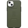 Pouzdro a kryt na mobilní telefon Apple UAG Civilian MagSafe iPhone 15 Plus olivové