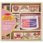 Melissa & Doug Dřevěná razítka Přátelství – Hledejceny.cz