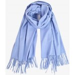 Classic Scarf jemná šála dámská / pánská světle modrá nebeská kašmír štola pašmína pashmina – Zboží Dáma
