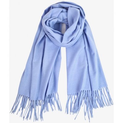 Classic Scarf jemná šála dámská / pánská světle modrá nebeská kašmír štola pašmína pashmina – Zboží Dáma