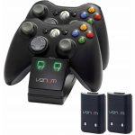 VENOM VS2891 Xbox 360 Black Twin Docking Station + 2 batteries – Zboží Živě