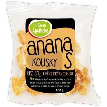 Green Apotheke ananas kousky 100 g