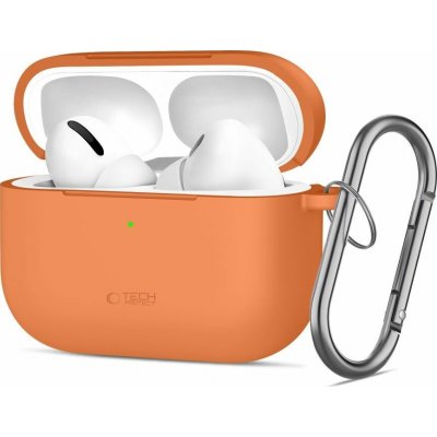 TECH-PROTECT Silikonový Háček pro Apple AirPods Pro 3 Kosmická Oranžová 5906302334391 – Zboží Živě