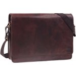 Sendi Design pánská kožená messenger taška Sendi VERON hnědá – Zboží Mobilmania