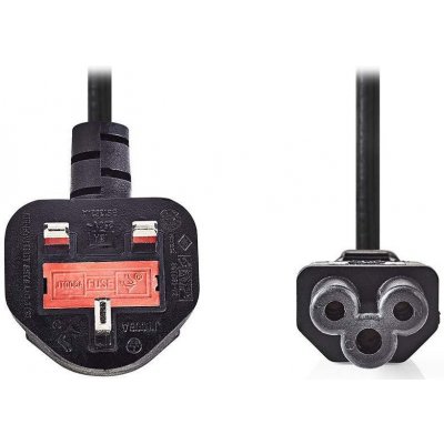 Nedis CEGP11120BK30 - Napájecí Kabel | Zástrčka Typu G (UK) - IEC-320-C5 | 3 m | Černá barva – Zboží Mobilmania