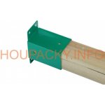 Spojovací díl na hranol 9x9cm WALL zelený – Zboží Dáma