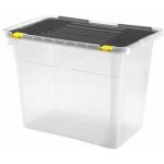 Heidrun BOX ÚLOŽNÝ S VÍKEM 100L, PLAST, 78X38,5X47,5 CM – Sleviste.cz