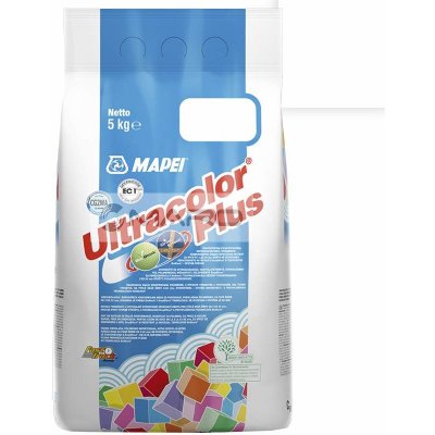 Mapei Hmota spárovací Ultracolor Plus 100 bílá, 5 kg 6010045AU