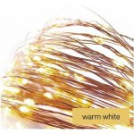 Emos D3AW07 LED vánoční nano řetěz 1,9 m 2x AA vnitřní teplá bílá časovač – Hledejceny.cz