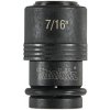 Příslušenství ke gola sadě Makita B-68460 - adaptér čtyřhran 1/2" na šestihran 7/16"