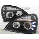 RENAULT CLIO II 2001-05 PŘEDNÍ ČÍRÁ SVĚTLA ANGEL EYES BLACK – Hledejceny.cz