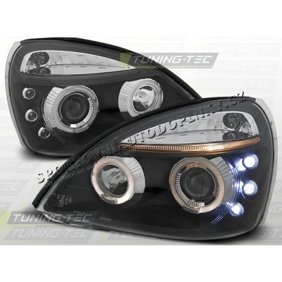 RENAULT CLIO II 2001-05 PŘEDNÍ ČÍRÁ SVĚTLA ANGEL EYES BLACK – Hledejceny.cz