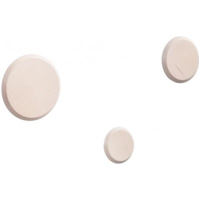 !!!Kave Home Set 3 bukových nástěnných věšáků Nadua – Hledejceny.cz