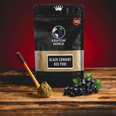 Kratom World black currant red pure 25 g – Hledejceny.cz