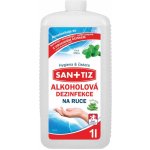 Sanitiz alkoholová dezinfekce na ruce parfém máta obsahuje Aloe Vera 1 l – Zbozi.Blesk.cz