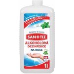 Sanitiz alkoholová dezinfekce na ruce parfém máta obsahuje Aloe Vera 1 l – Zboží Dáma