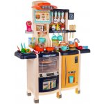Tomido Velká dětská kuchyňka s lednicí a troubou 65 dílů růžová – Sleviste.cz
