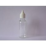 Steza Plastová průhledná lahvička 50 ml – Zboží Mobilmania