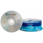 Verbatim CD-R 700MB 52x, AZO, spindle, 25ks (43432) – Hledejceny.cz
