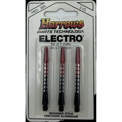 Harrows Electro červené, hliníkové, dlouhé 47mm – Zboží Dáma
