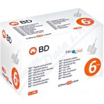 BD jehličky k inz.perům 6 mm 31G tenkostěnné 100 ks – Zboží Mobilmania
