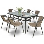 Focus Garden Zahradní nábytek Simple 150/6 cappuccino – Hledejceny.cz