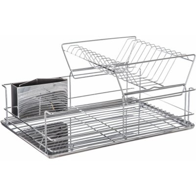 5five Simply Smart Odkapávač na nádobí dvoupatrový, nerezová ocel, 47 x 24 x 32 – Sleviste.cz