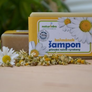 Naturinka tuhý šampon heřmánkový 45 g