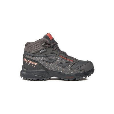 Salomon trekingová obuv Outway Mid Climasalomon Waterproof L47283600 šedá – Zboží Mobilmania