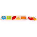 Bigjigs Vkládací puzzle tvary – Hledejceny.cz