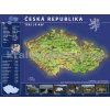 Česká republika 3D mapa / podložka na stůl