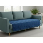 Mybesthome Přehoz na sedačku pohovku SAMUEL modrá 170x210 cm – Sleviste.cz