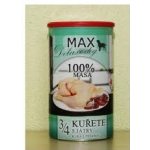 Max Deluxe Adult 3/4 kuřete s játry 1200 g – Sleviste.cz