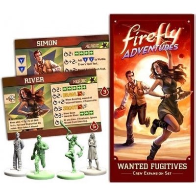 Firefly Adventures Brigands & Browncoats Wanted Fugitives – Hledejceny.cz