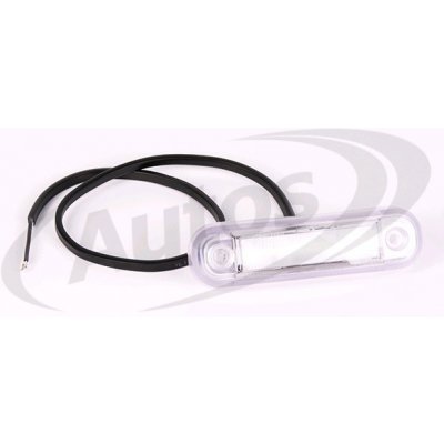 Svítilna poziční 110x30 12v/30v led bílá, oválná 0186253_A, , , – Hledejceny.cz