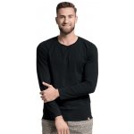 CityZen Cali pánské bavlněné triko dlouhý rukáv černé – Hledejceny.cz