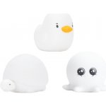 Rabbit and Friends Dotyková světýlka do vody 3 ks Želva kachna chobotnice – Zbozi.Blesk.cz