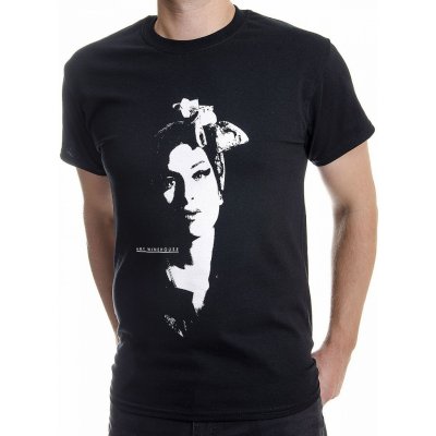 Amy Winehouse tričko Scarf Portrait Unisex Black – Hledejceny.cz