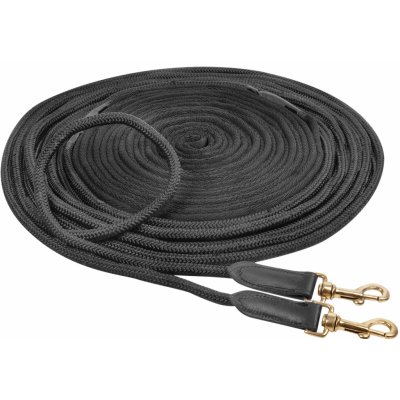 Waldhausen Dvojitá lonž Line Černá Velikost: 16 m – Zboží Dáma