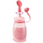 Tescoma Pružná láhev Papu Papi se lžičkou růžová 200 ml – Zboží Dáma