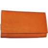 Peněženka kožená peněženka DD D175 54 oranžová