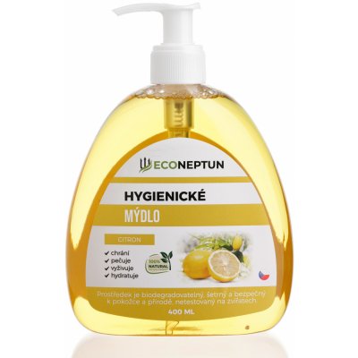 EcoNeptun hygienické mýdlo citron 400 ml